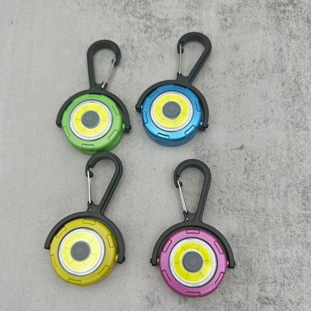 SecureBrite Clip Keychain with Emergency Flashlight 4-pack